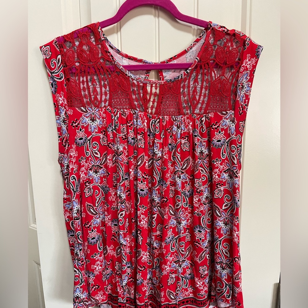 Maurice’s Red Blouse